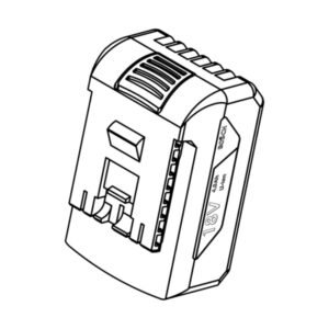 STEP Battery H46 Kronos & H45L-18 Helios - Bosch Li-Ion 18V, 4.0 Ah